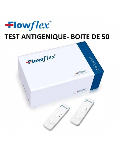 TEST ANTIGENIQUE COVID19 FLOWFLEX - BOITE DE 50 TESTS