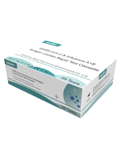 Test Antigenique Sejoy Combo Grippe / Covid-Boite de 25